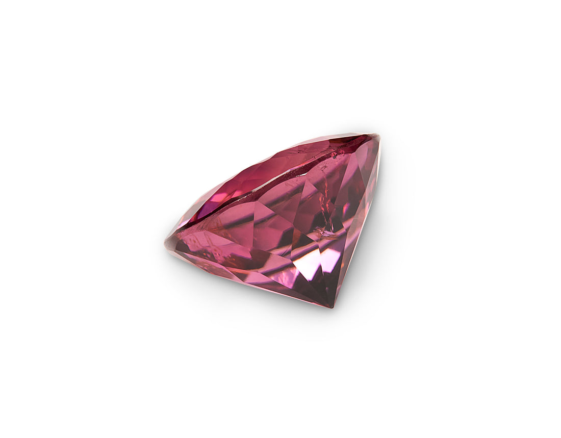 2.47ct Pink Tourmaline Round Brilliant Cut