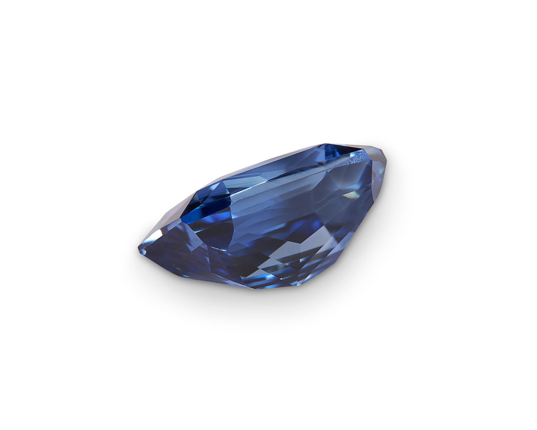 2.51ct Blue Sapphire Radiant Cut Sri Lanka Origin