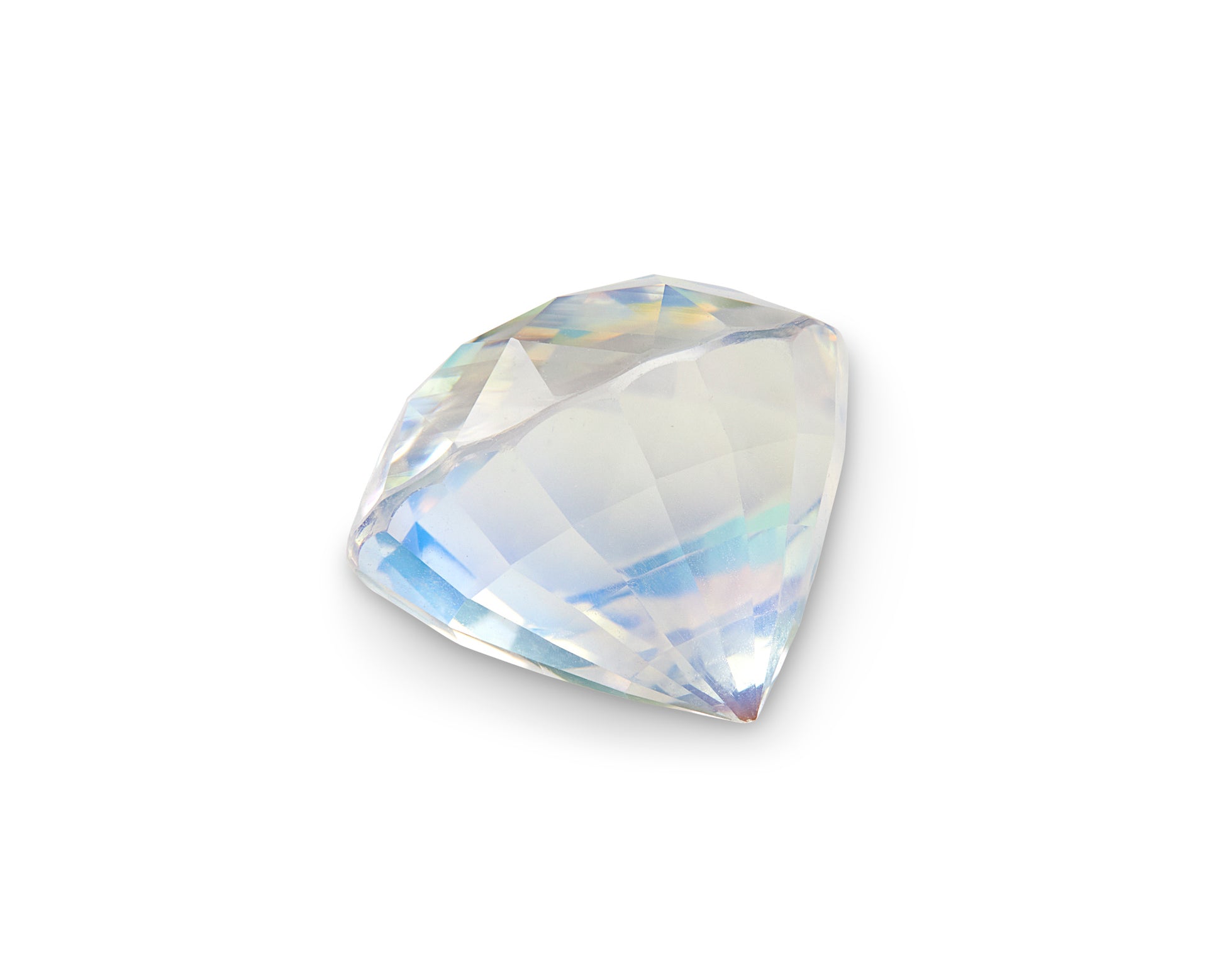 2.45ct Rainbow Moonstone Oval Cut Madagascar Origin