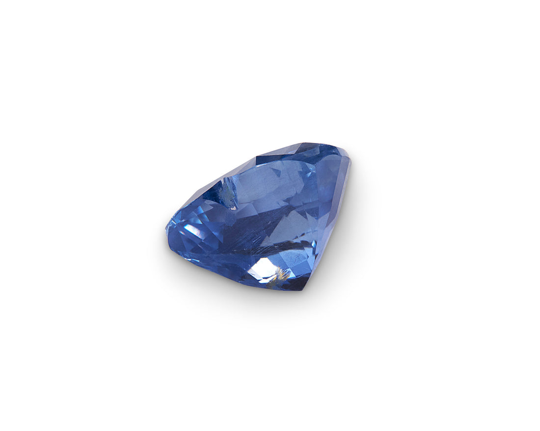 2.53ct Cornflower Blue Sapphire Heart Shape