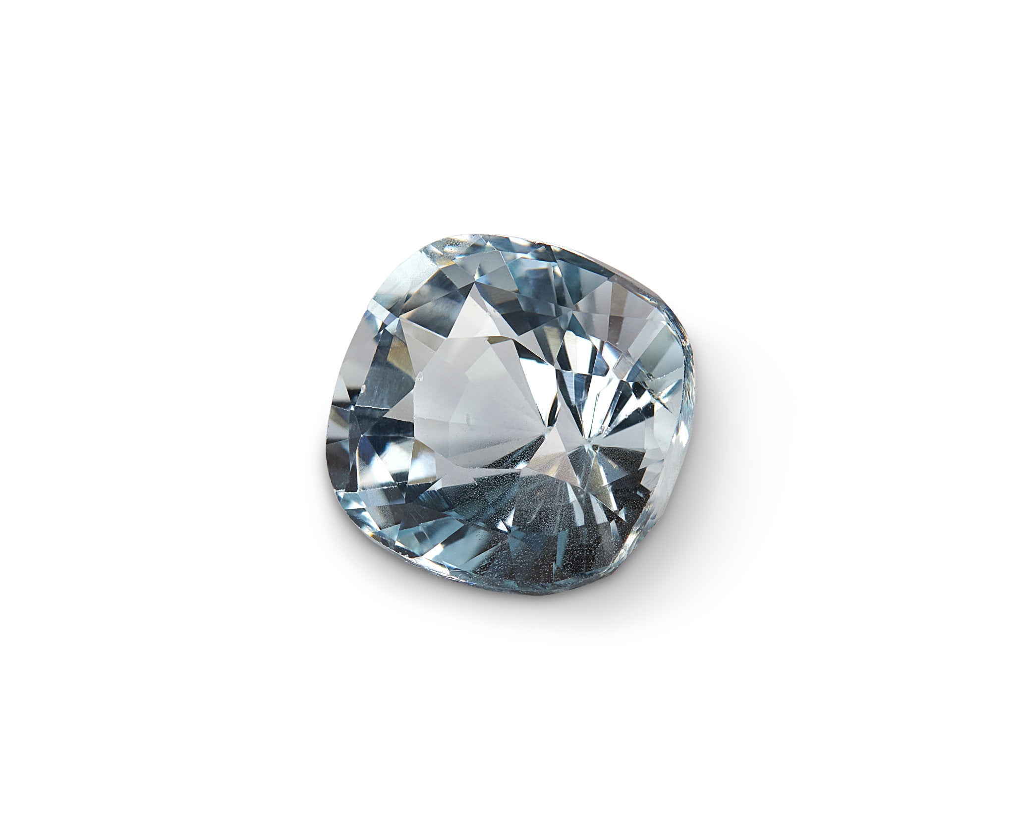 2.56ct Aquamarine Cushion Cut Brazil Origin