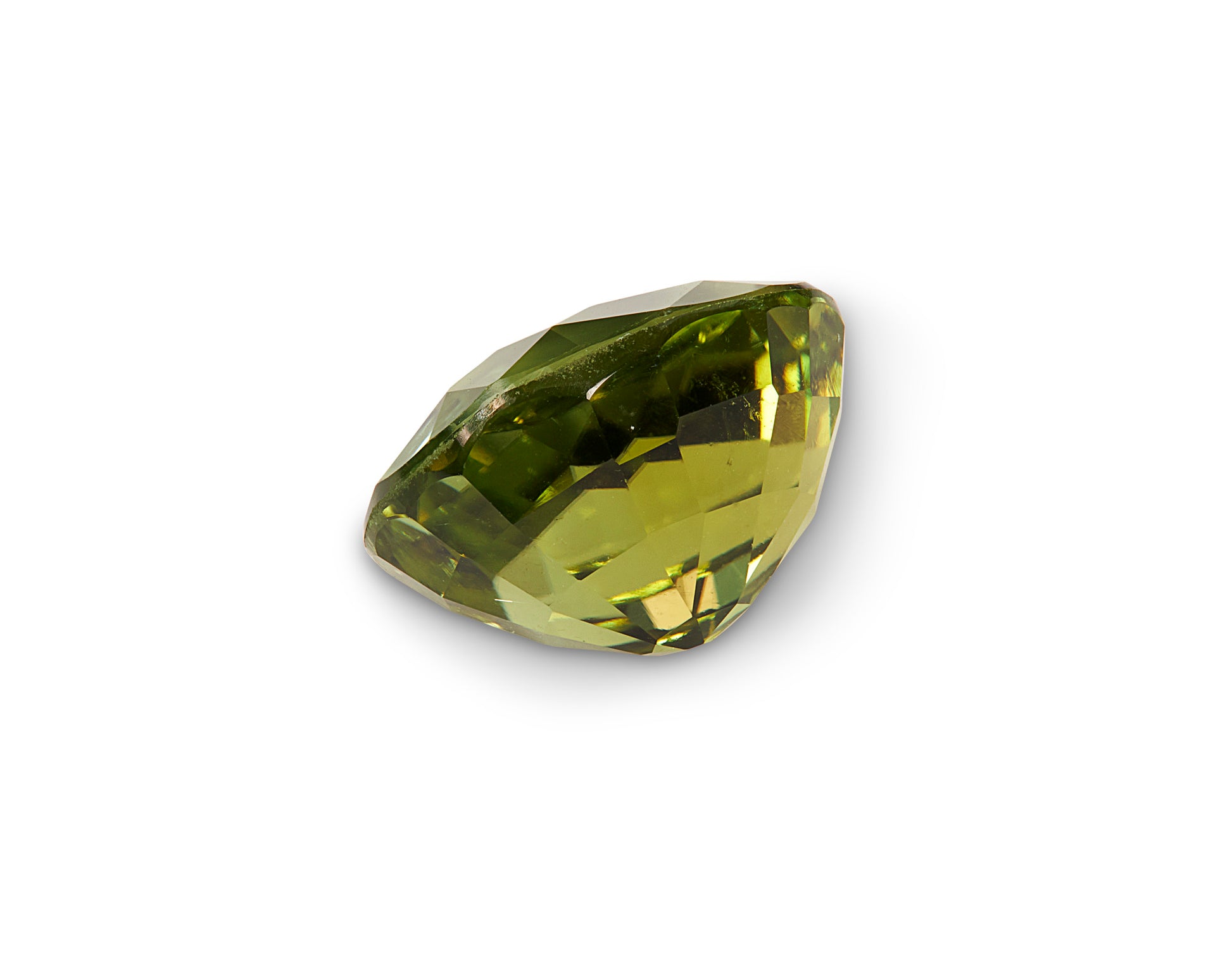 2.56ct Olive Green Tourmaline Oval Cut