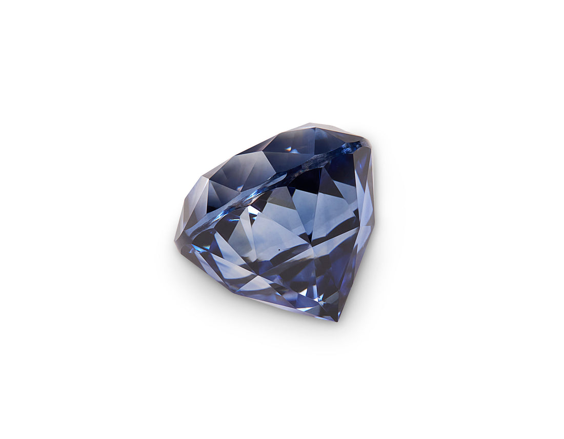 2.58ct Blue Sapphire Round Cut Sri Lanka Origin