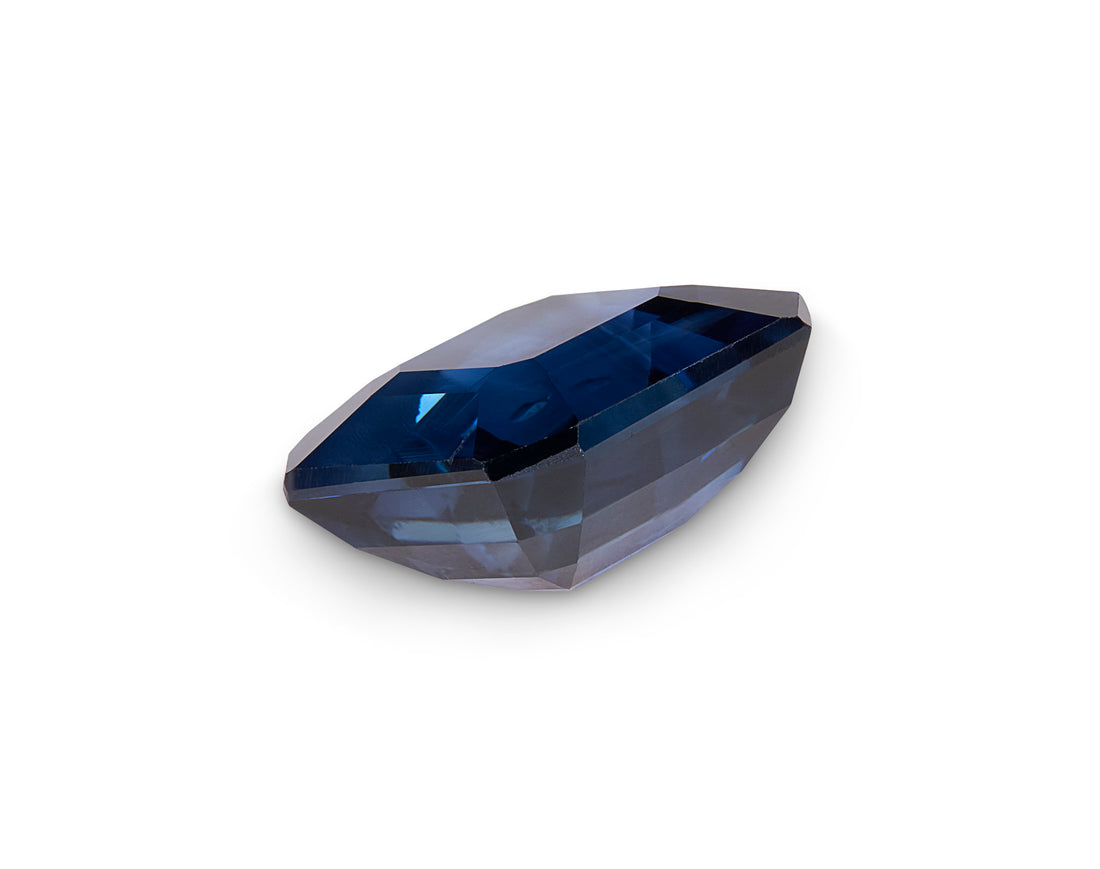 2.78ct Royal Blue Sapphire Emerald Cut