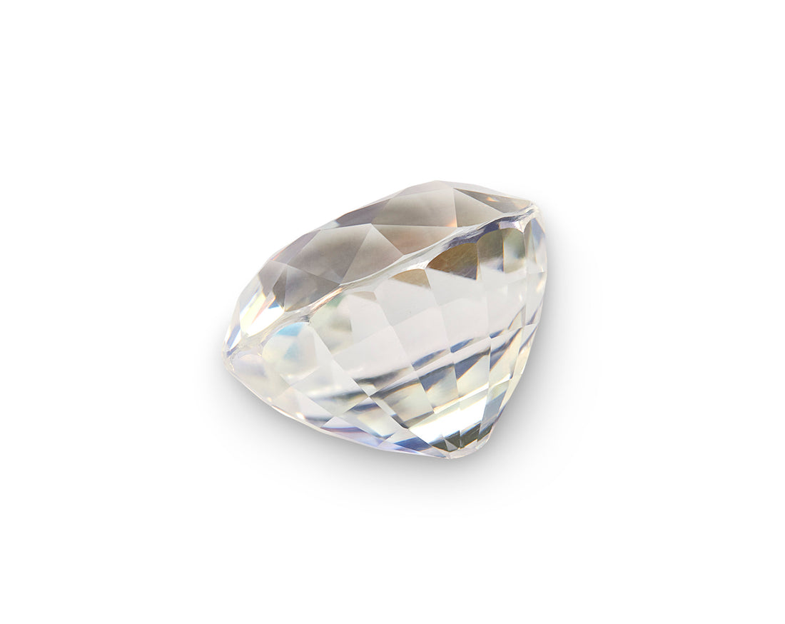 2.87ct Rainbow Moonstone Oval Cut Burma Origin