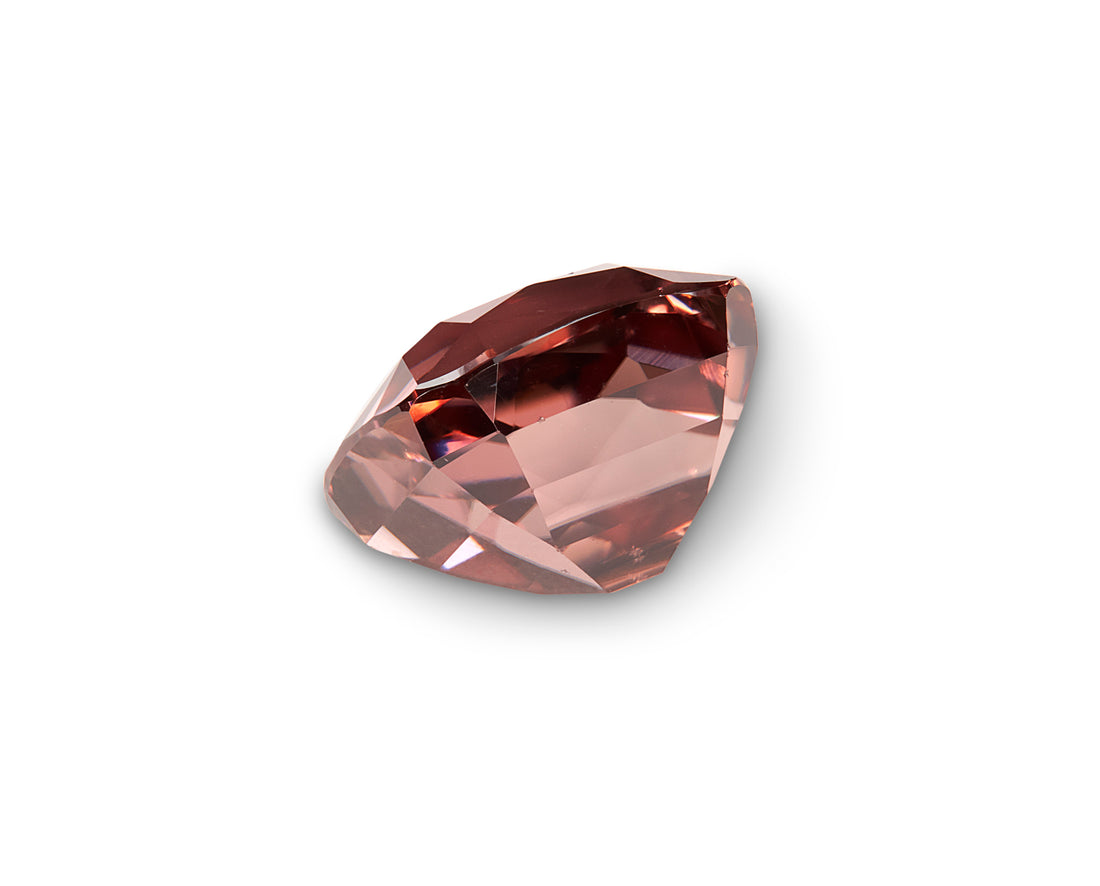 2.87ct Rosewood Zircon Cushion Cut