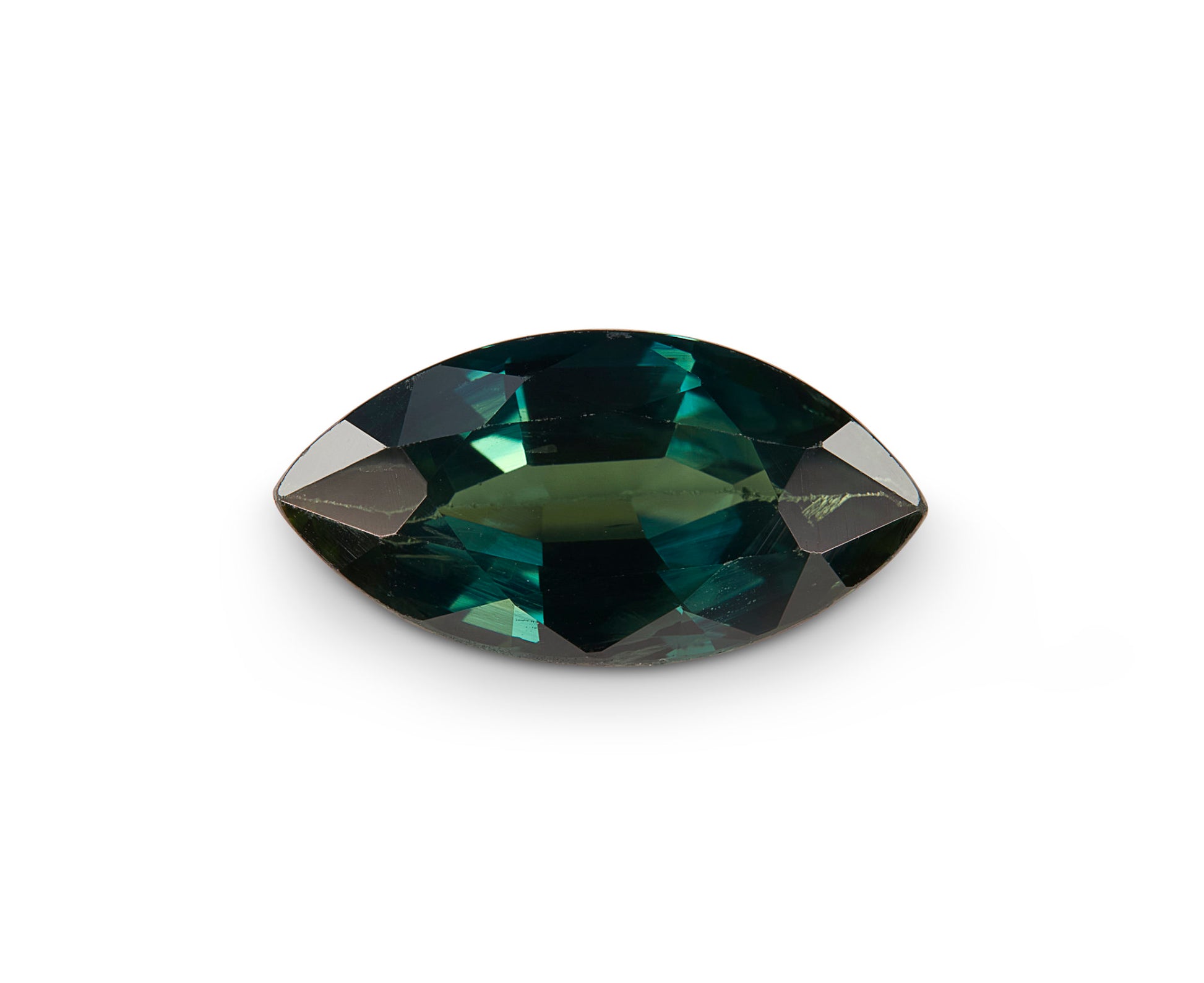 2.98ct Teal Sapphire Marquise Cut Australia Origin