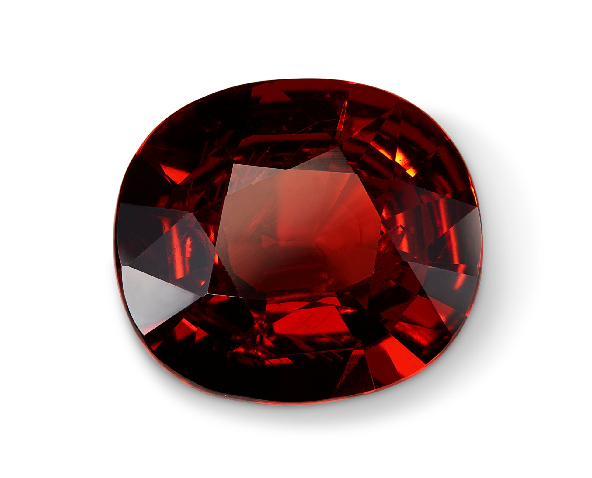 22.72ct Spessartite Garnet Oval Cut Nigeria Origin