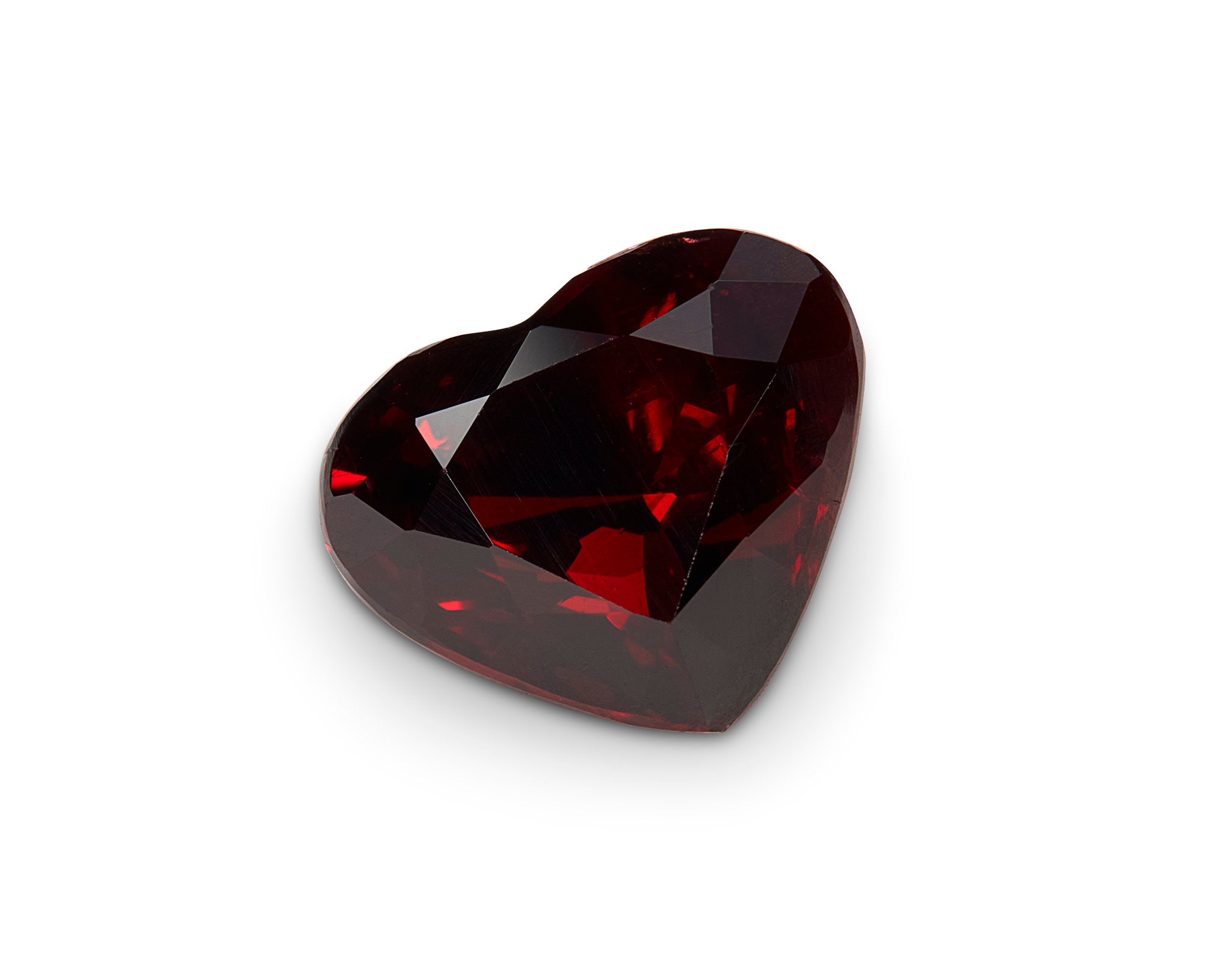 3.02ct Pigeon Blood Ruby Heart Shape Mozambique Origin