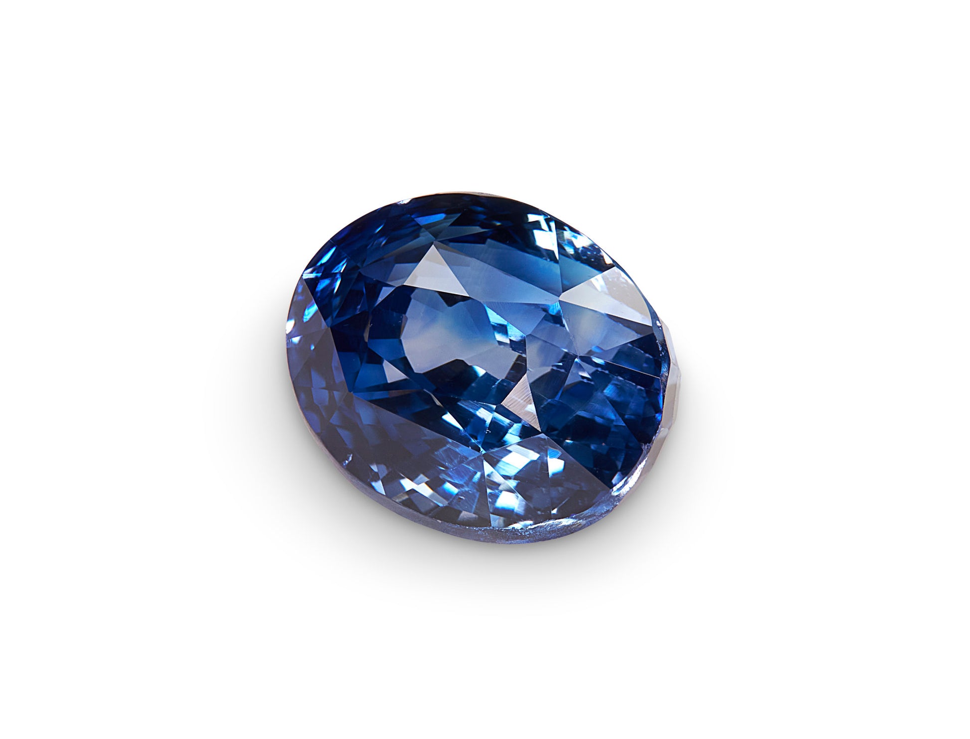 3.02ct Blue Sapphire Oval Cut Sri Lanka Origin