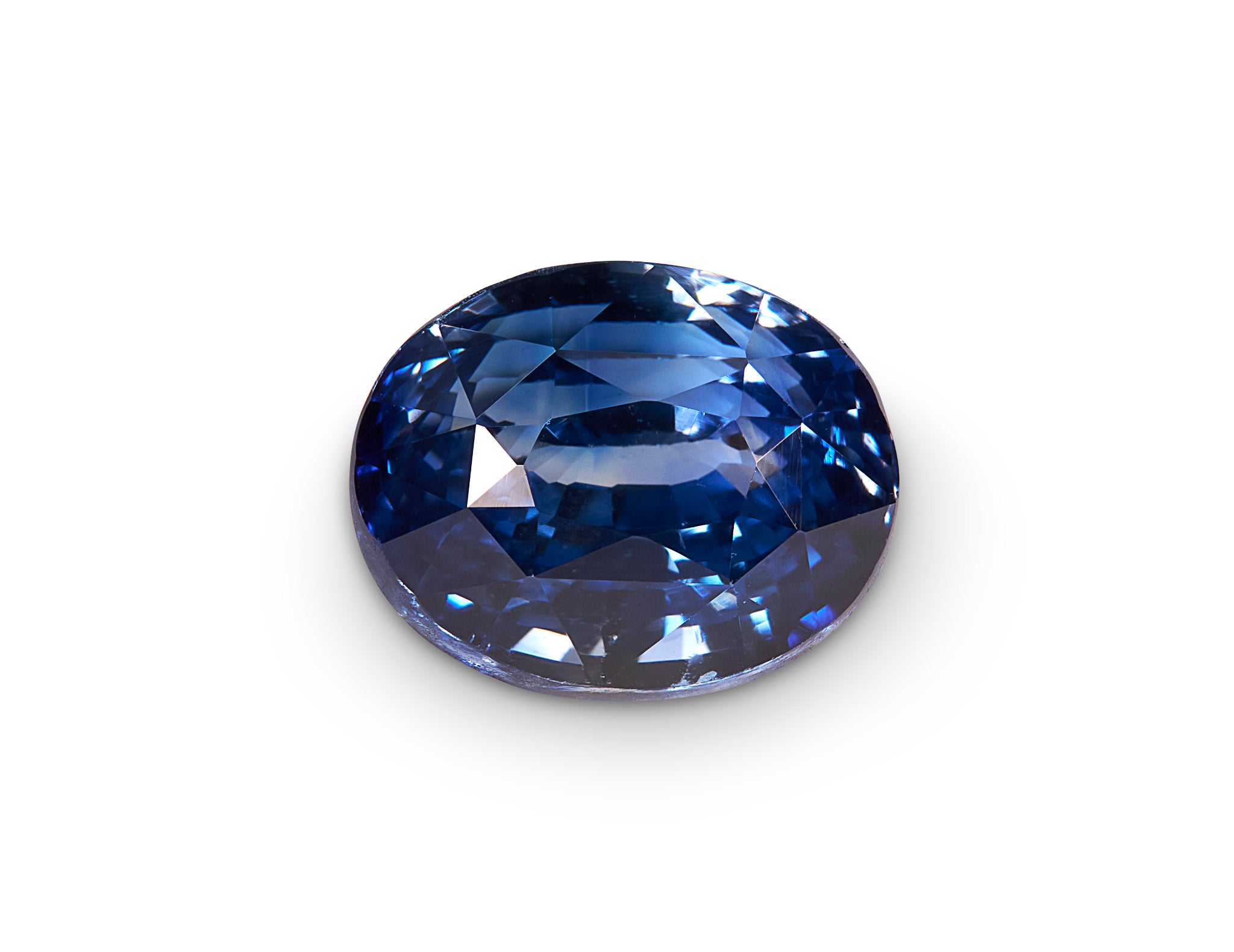 3.02ct Blue Sapphire Oval Cut Sri Lanka Origin