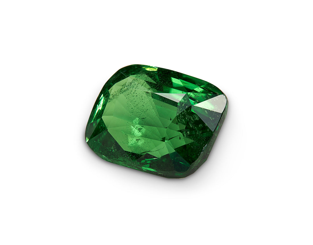 3.03ct Tsavorite Garnet Cushion Cushion Tanzania Origin