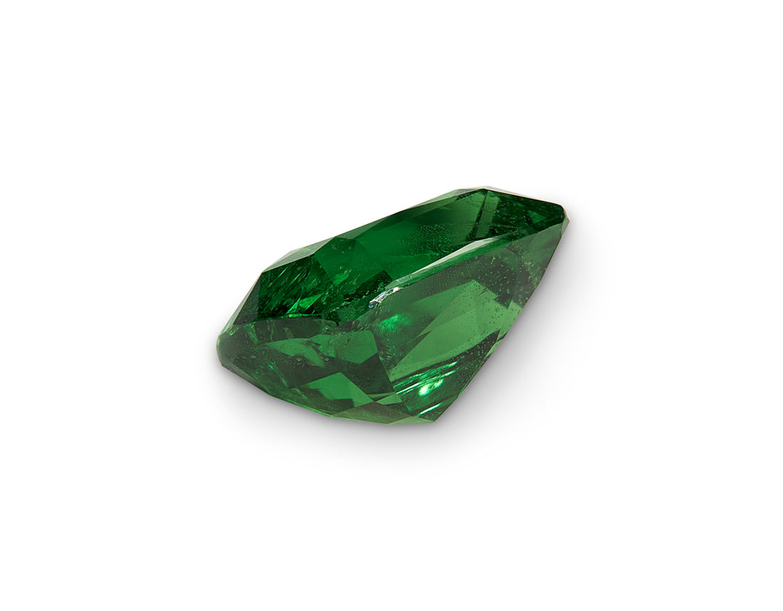 3.03ct Tsavorite Garnet Cushion Cushion Tanzania Origin