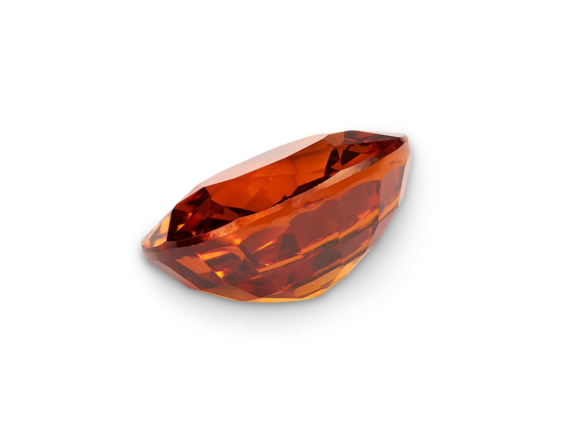 3.23ct Spessartite Garnet Oval Cut Tanzania Origin