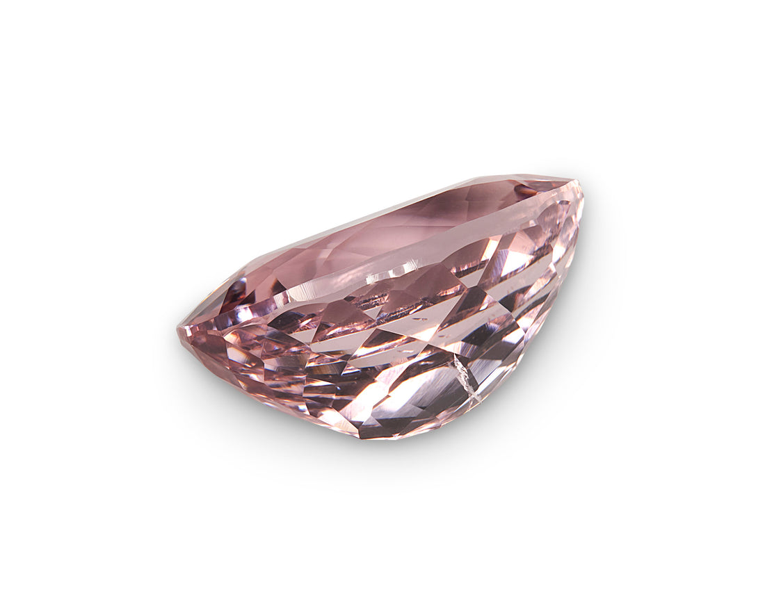 3.42ct Pink Morganite Oval Cut Brazil Origin