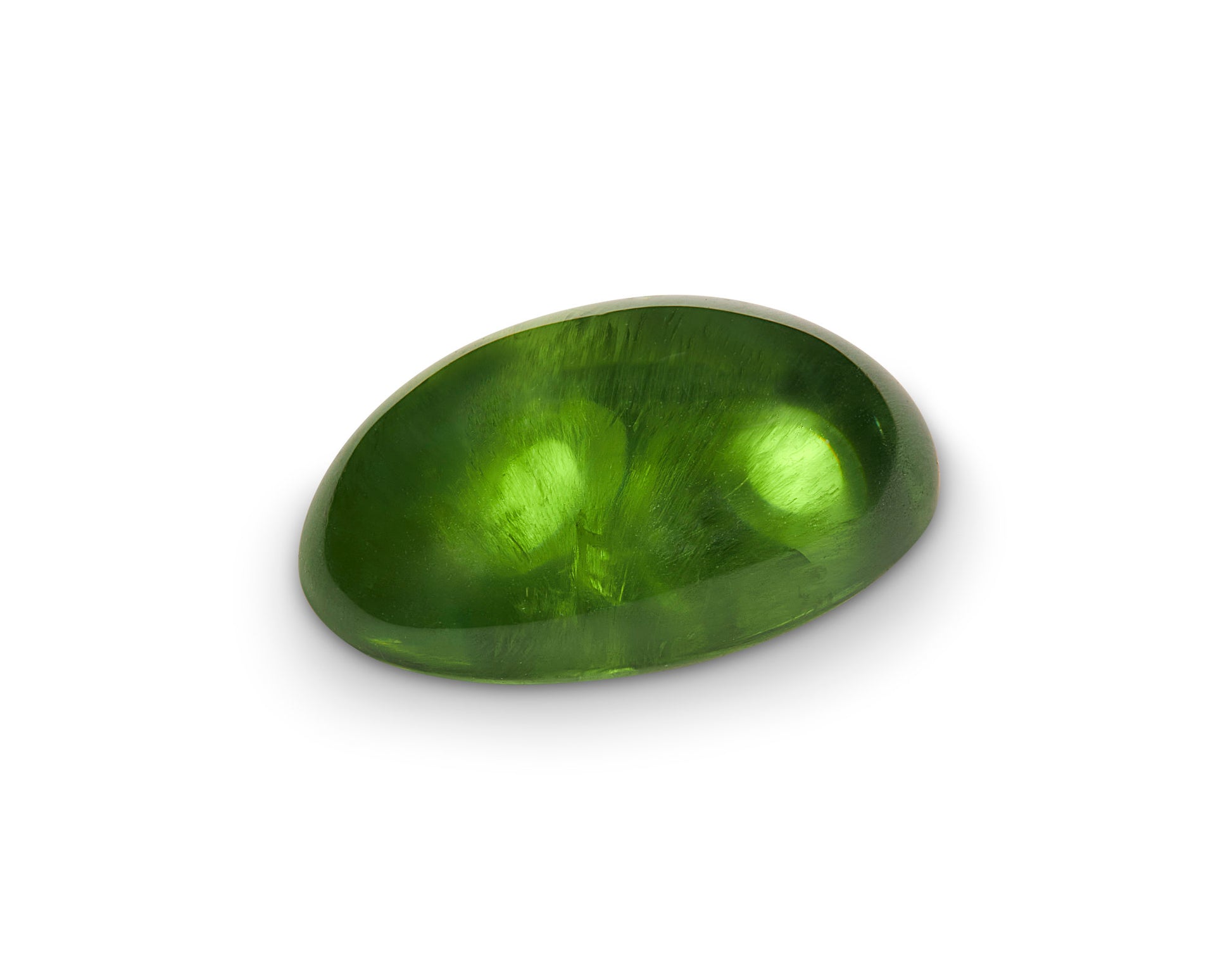 3.49ct Demantoid Garnet Cabochon Russia Origin