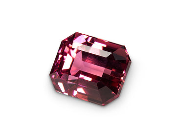 3.51ct Pink Tourmaline Emerald Cut