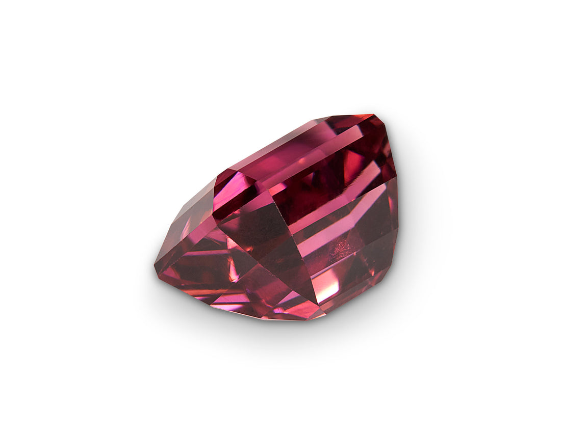 3.51ct Pink Tourmaline Emerald Cut