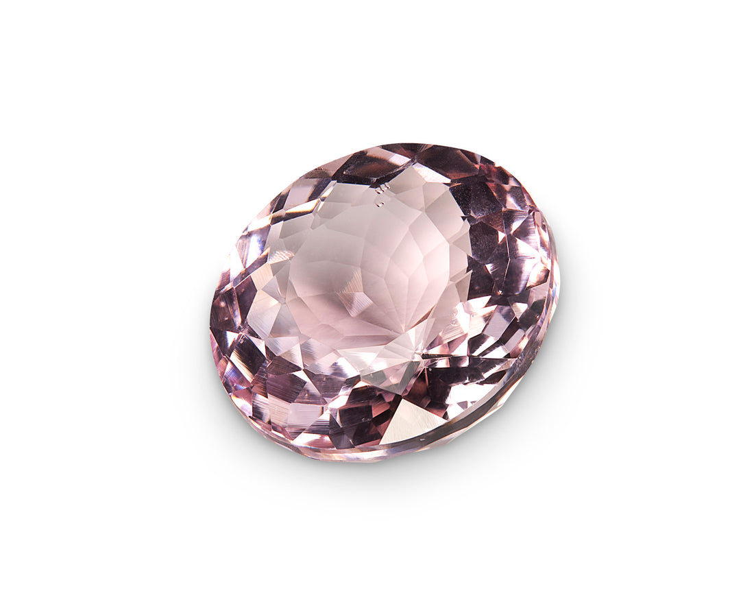 3.63ct Pink Morganite Round Cut Brazil Origin