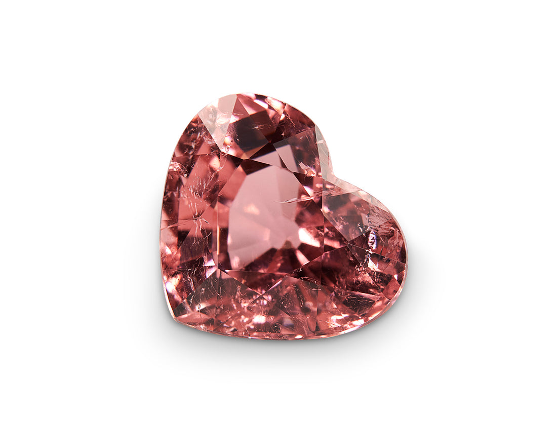 4.01ct Pink Tourmaline Heart Shape