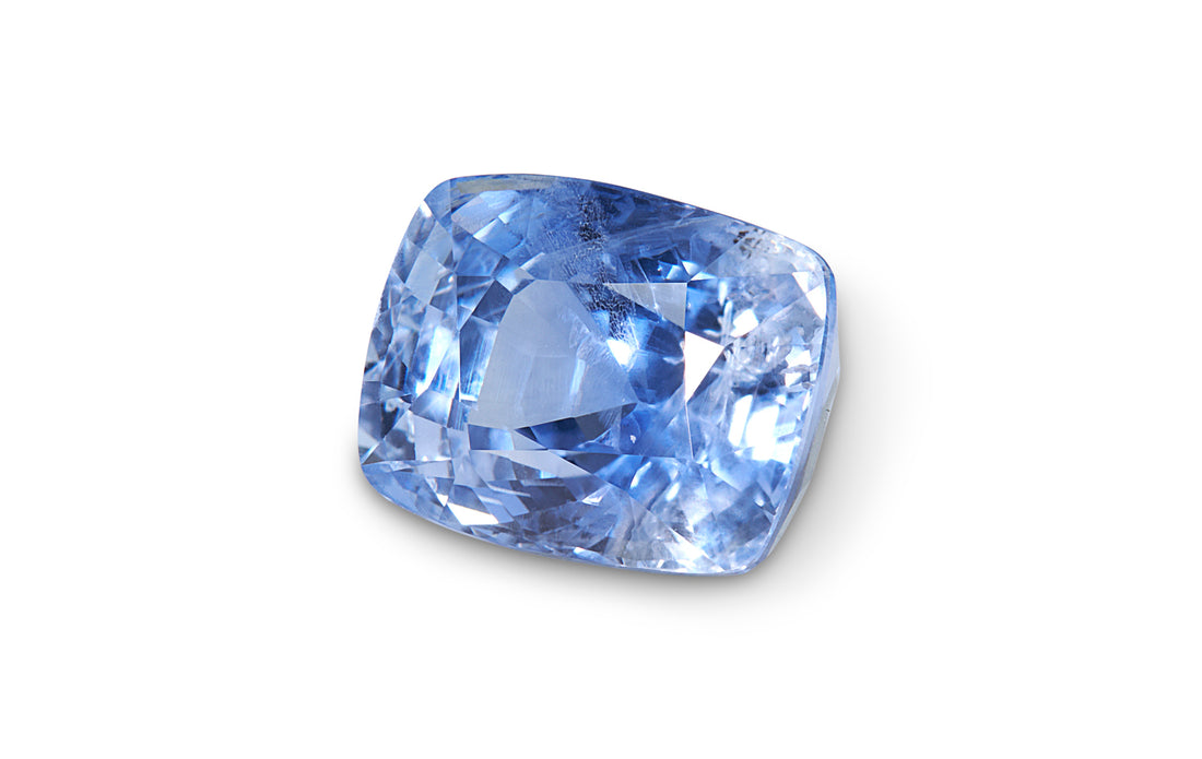 4.01ct Burmese Sapphire Antique Cushion Cut