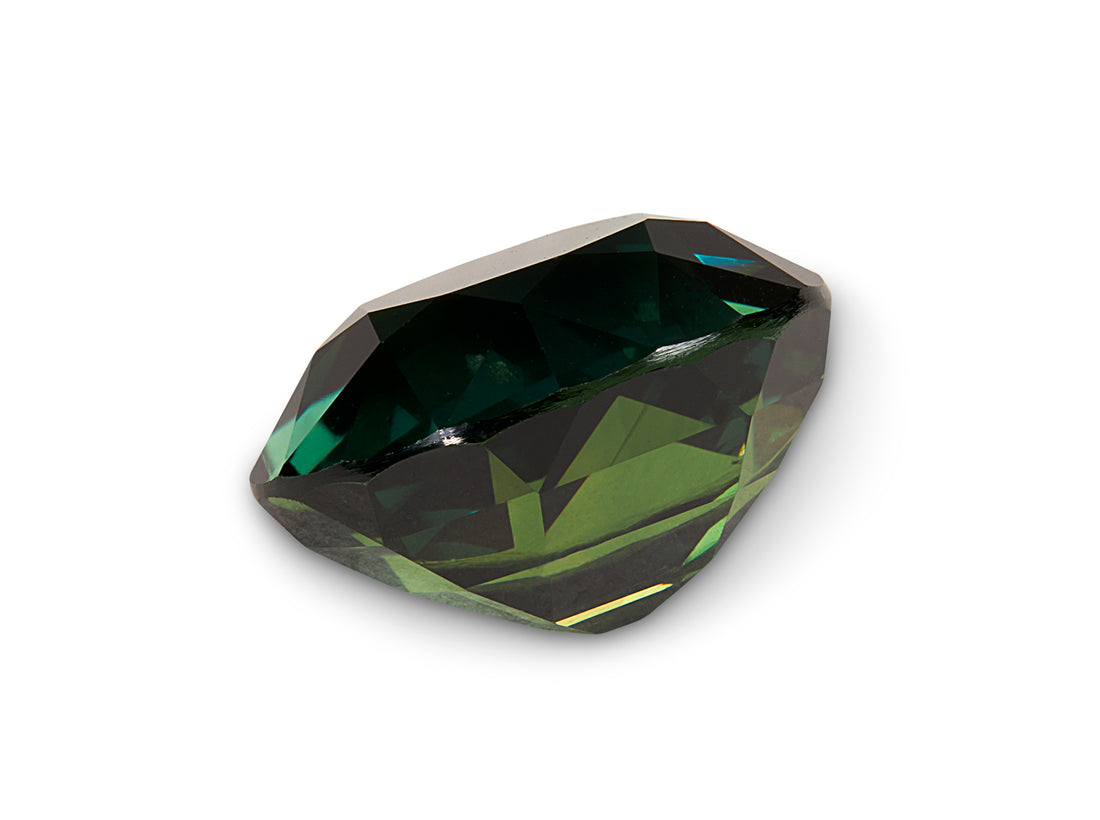 4.04ct Green Sapphire Oval Cut Madagascar 