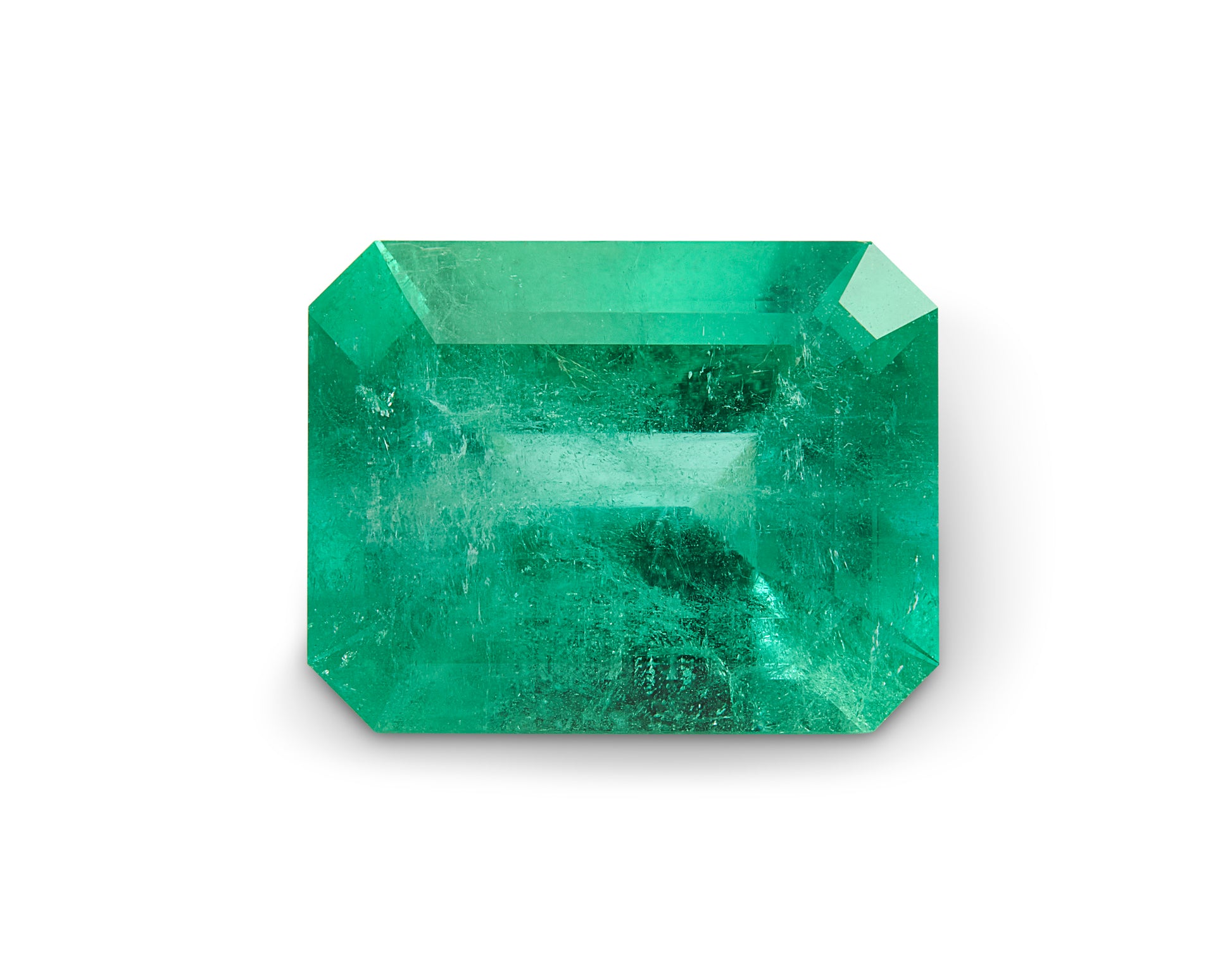 4.14ct Colombian Emerald Face