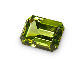 4.45ct Peridot Emerald Cut Pakistan Origin