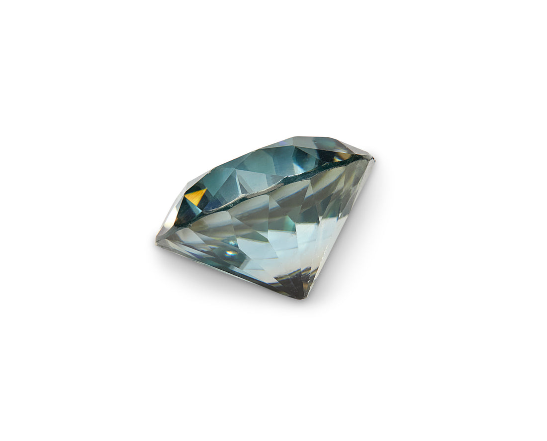 4.48ct Bi Colour Zircon Round Brilliant Cut