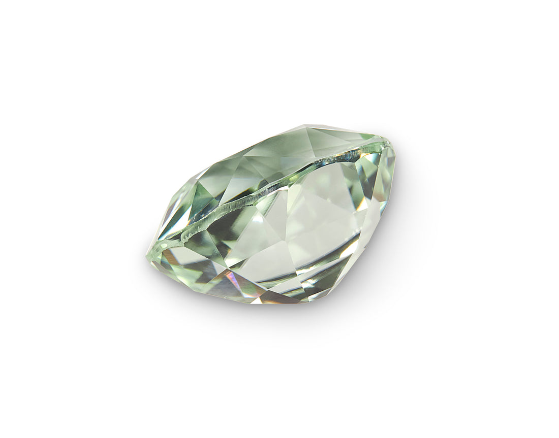 5.01ct Mint Tourmaline Oval Cut