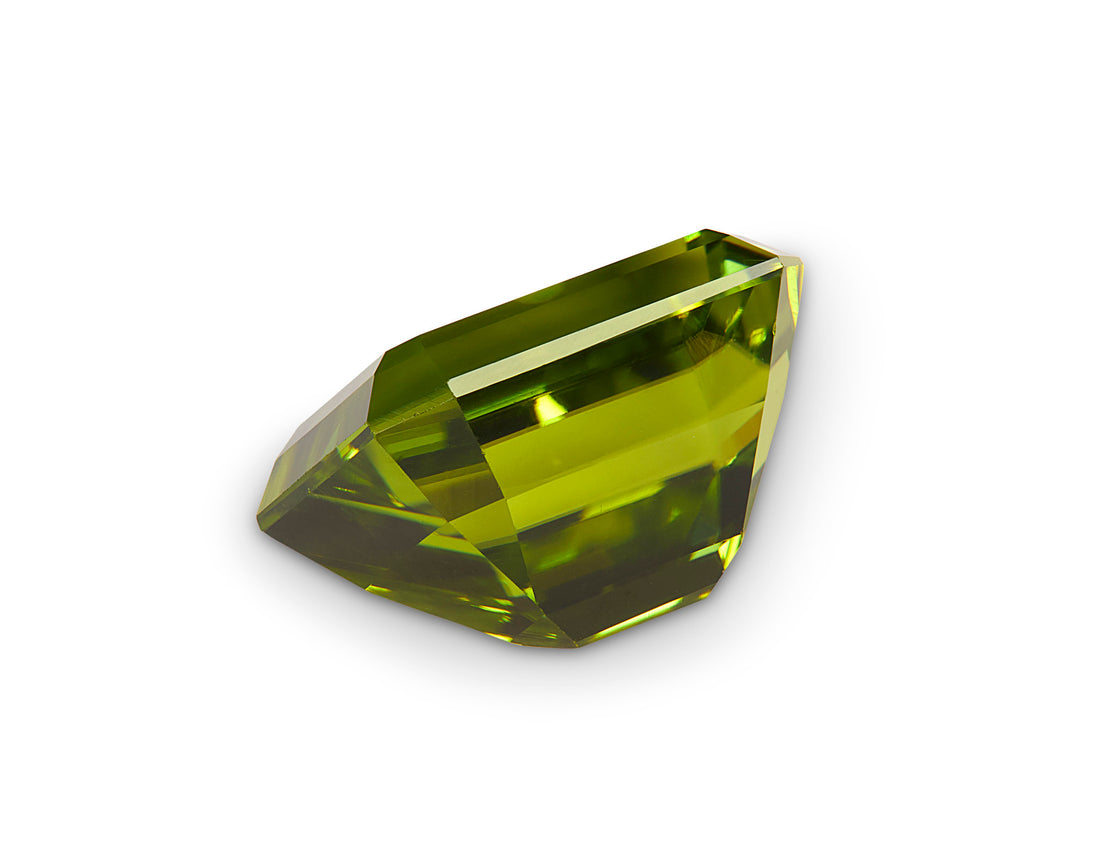 5.12ct Peridot Emerald Cut Pakistan Origin