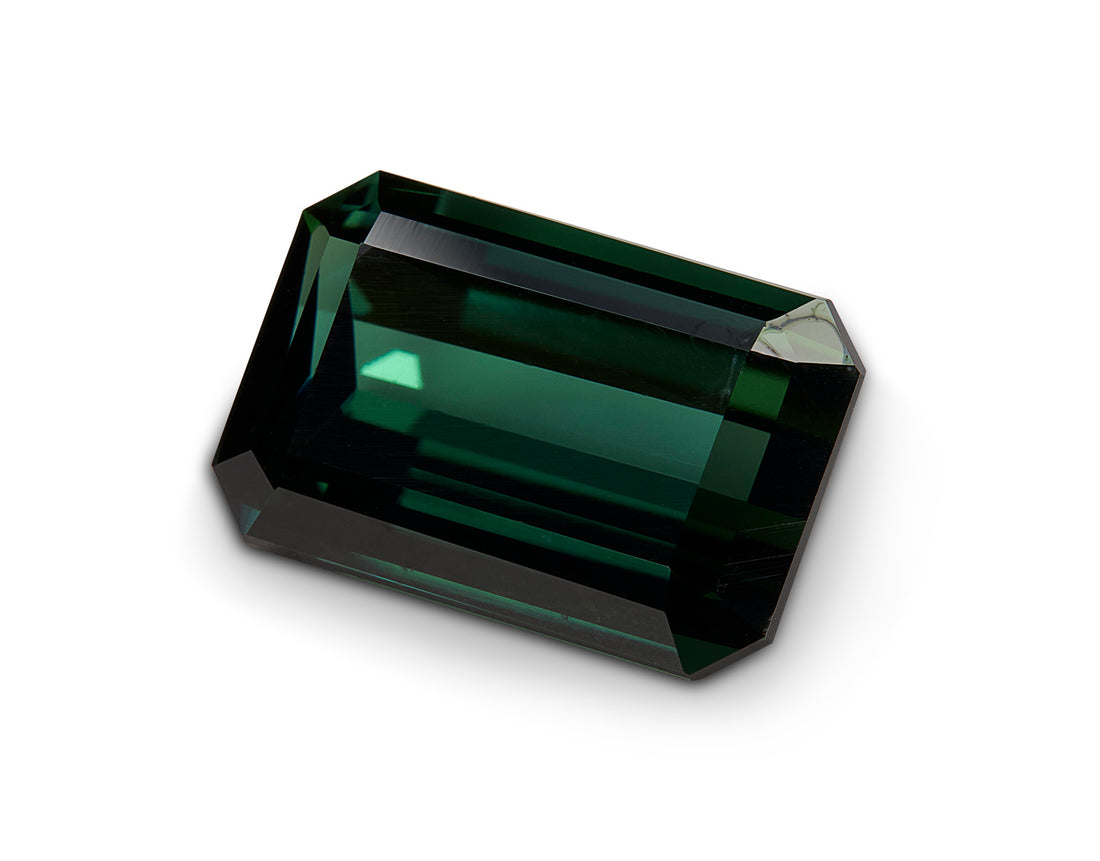 5.18ct Green Tourmaline Emerald Cut