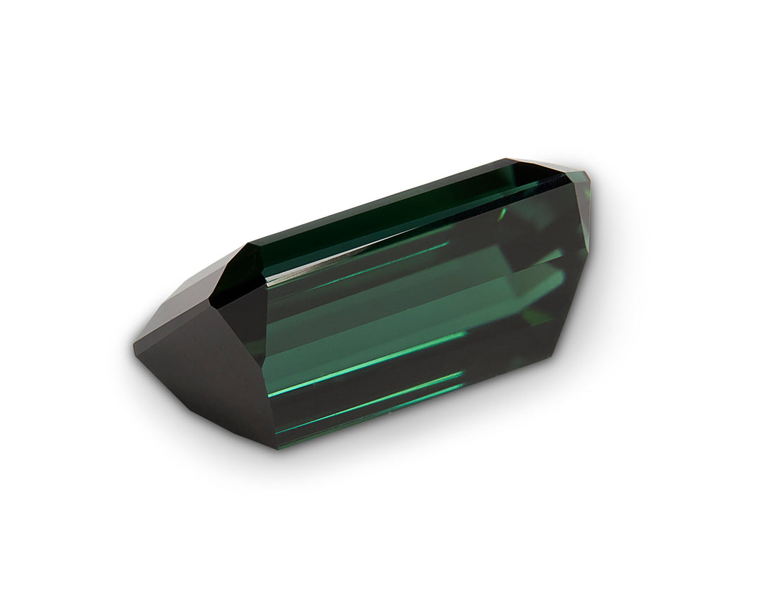 5.18ct Green Tourmaline Emerald Cut