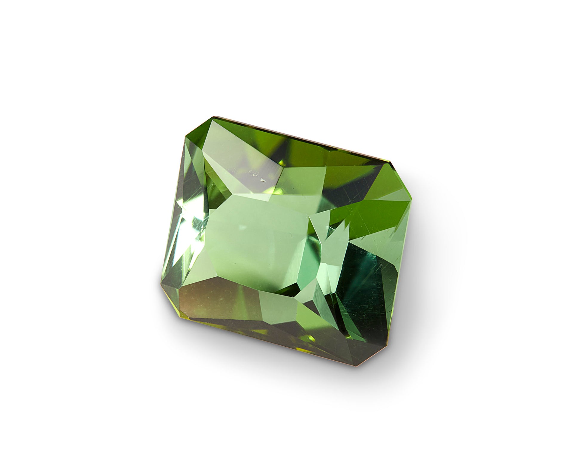 5.55ct Chrome Tourmaline Radiant Cut