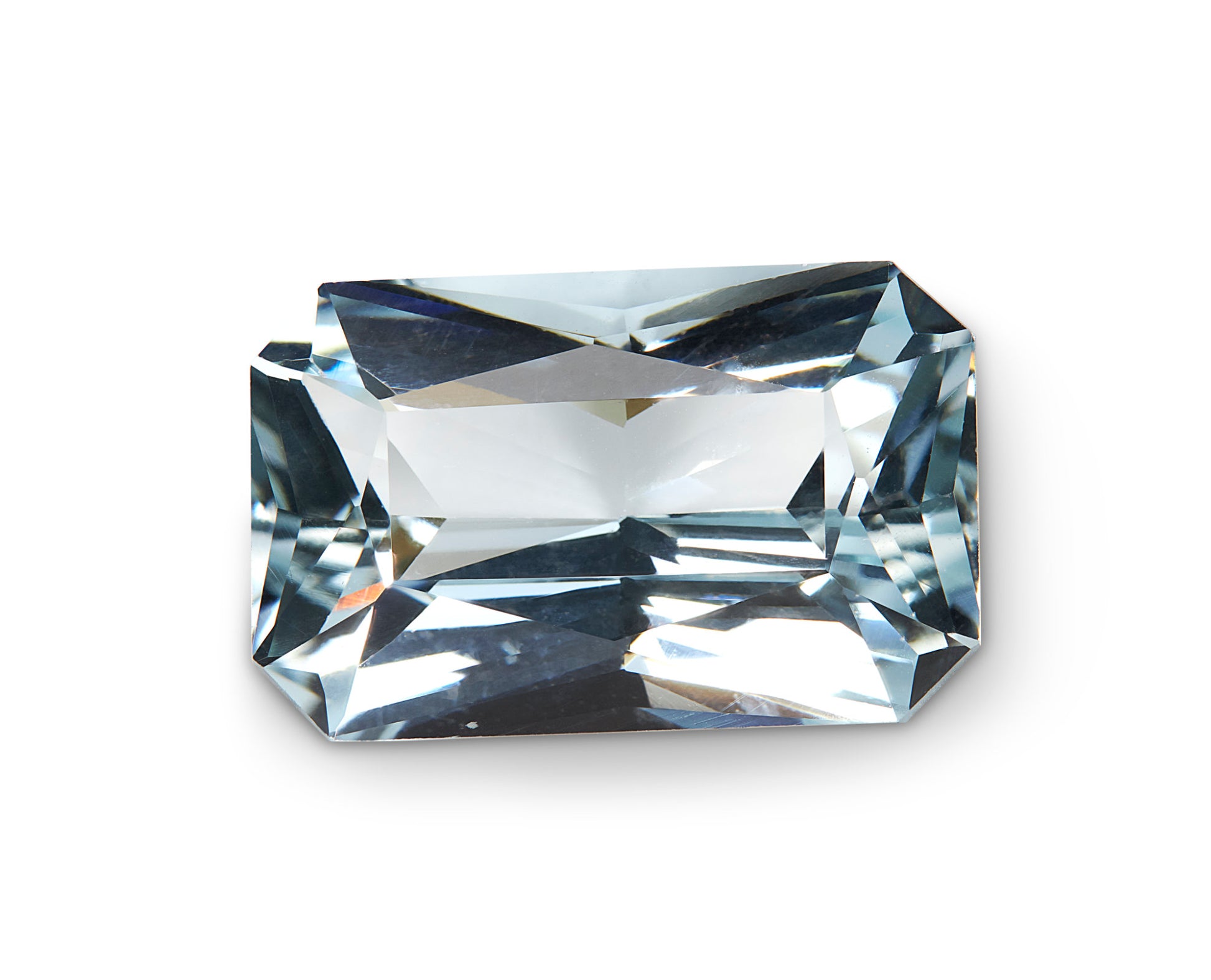 5.63ct Aquamarine Emerald Cut Brazil Origin