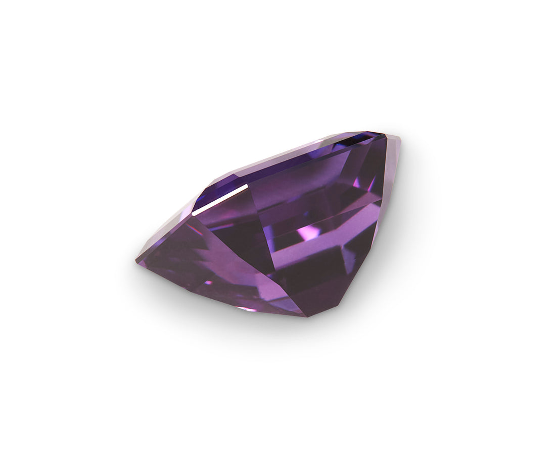 5.74ct Roya Purple Amethyst Emerald Cut Brazil Origin