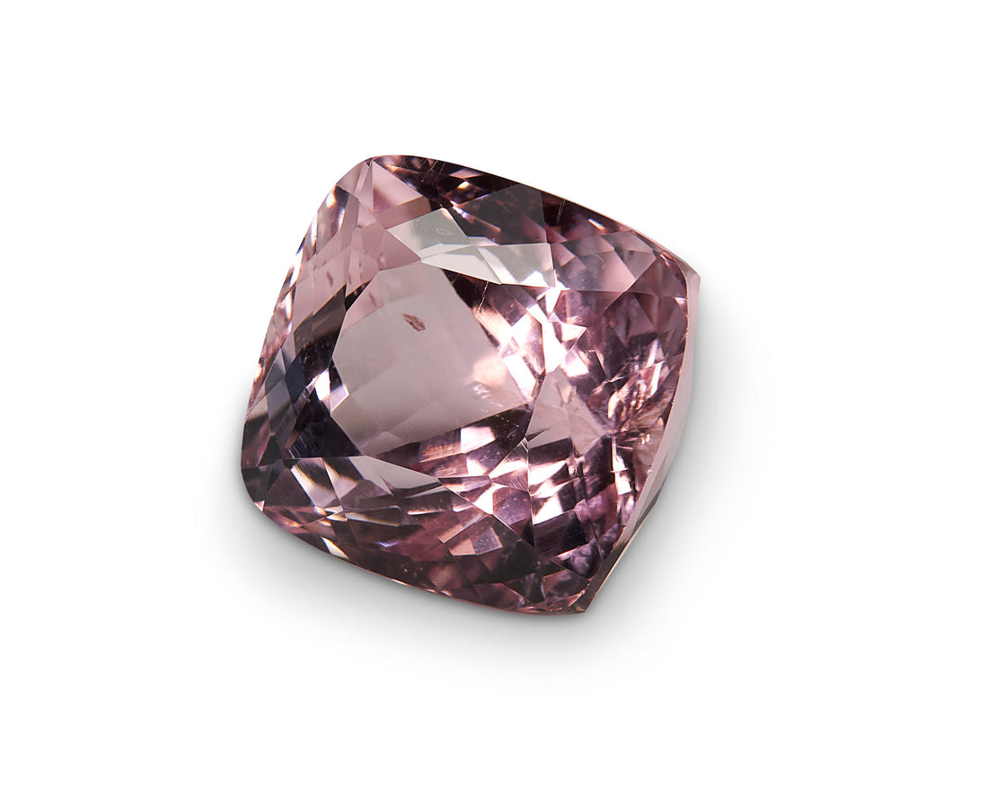 5.79ct Pink Morganite Cushion Cut Brazil Origin