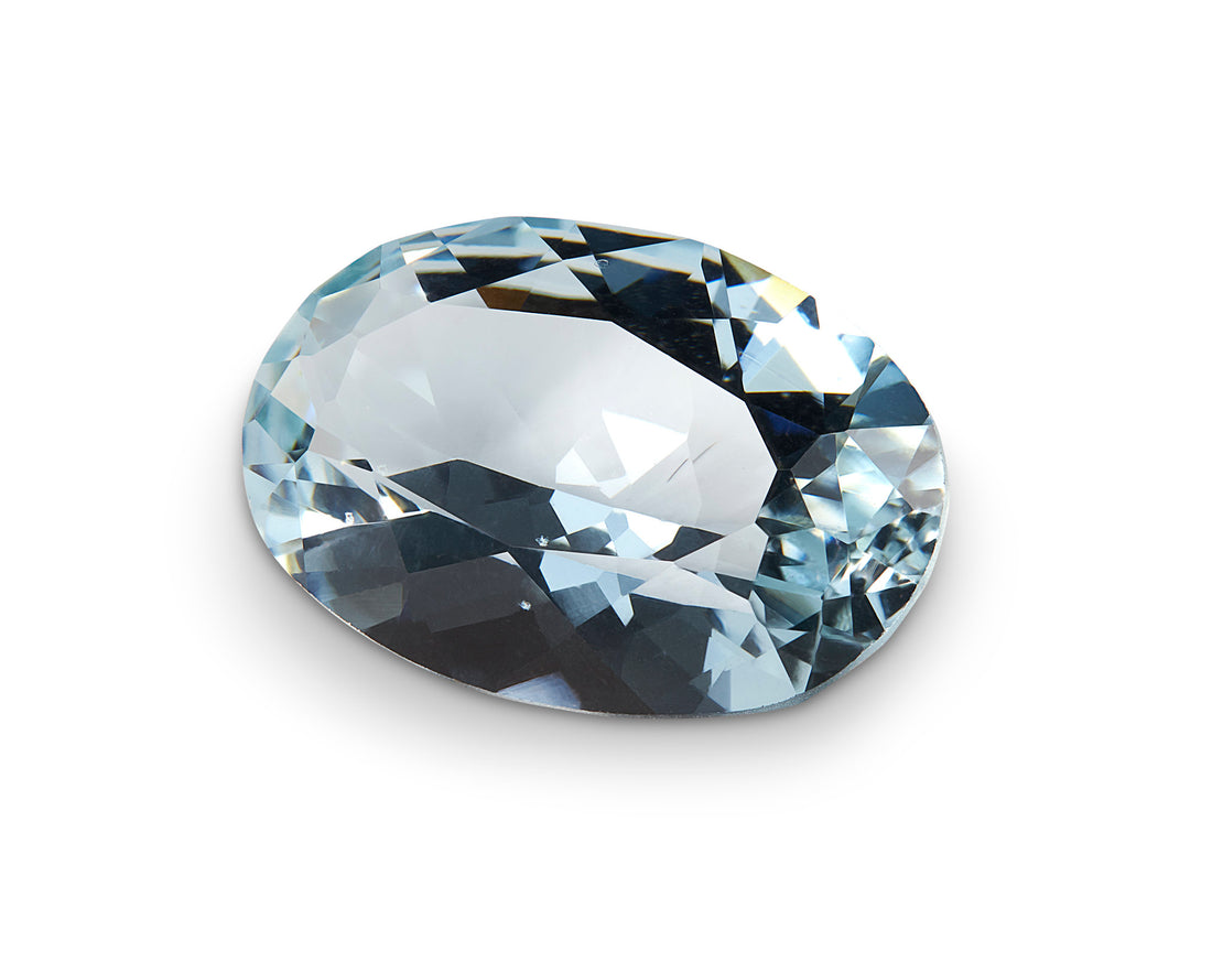 5.85ct Aquamarine Oval Cut Brazil Origin