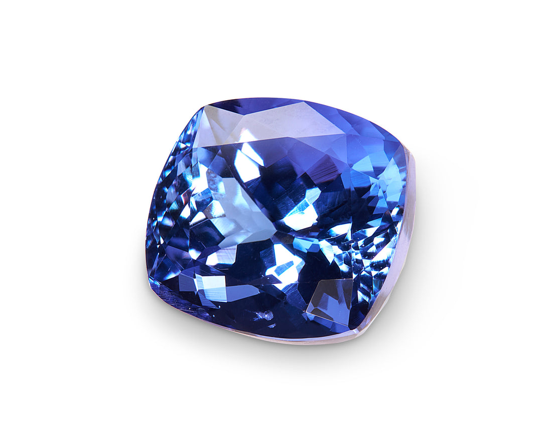 6.08ct Tanzanite Zoisite Cushion Cut