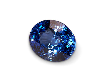 6.11ct Blue Sapphire Oval Cut Sri Lanka Origin