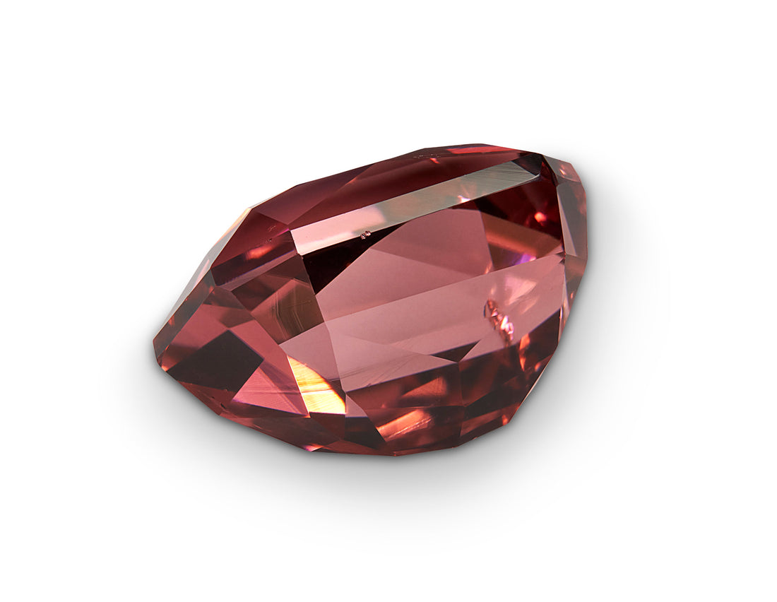 6.79ct Blush Pink Tourmaline Emerald Cut