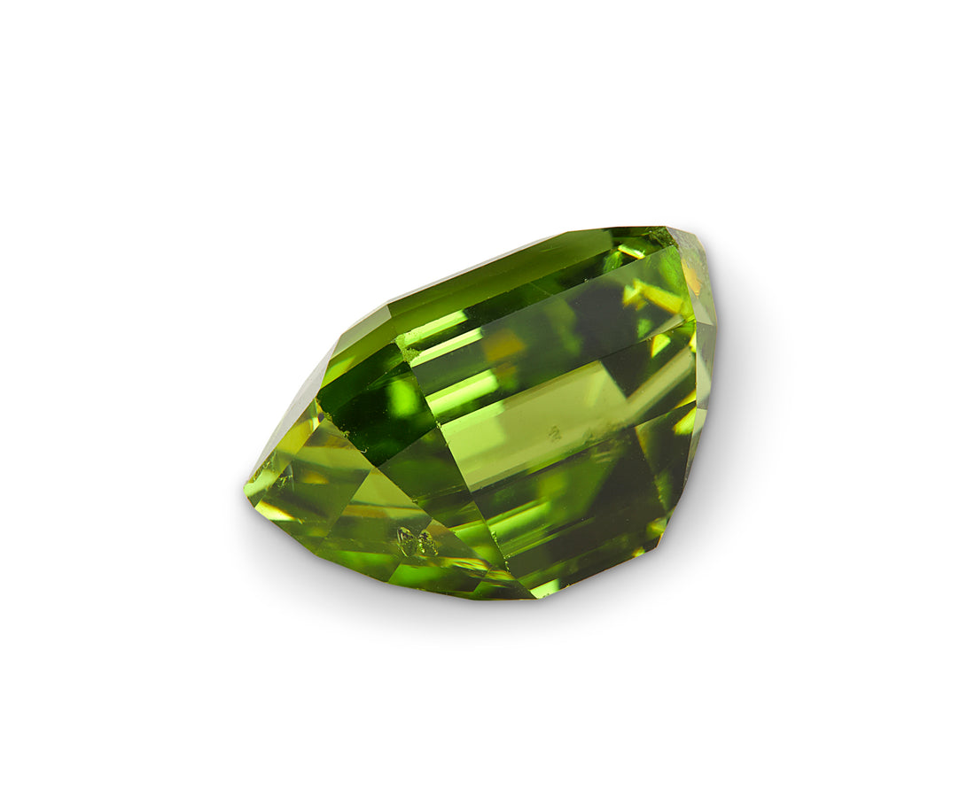 7.00ct Burmese Peridot Emerald Cut