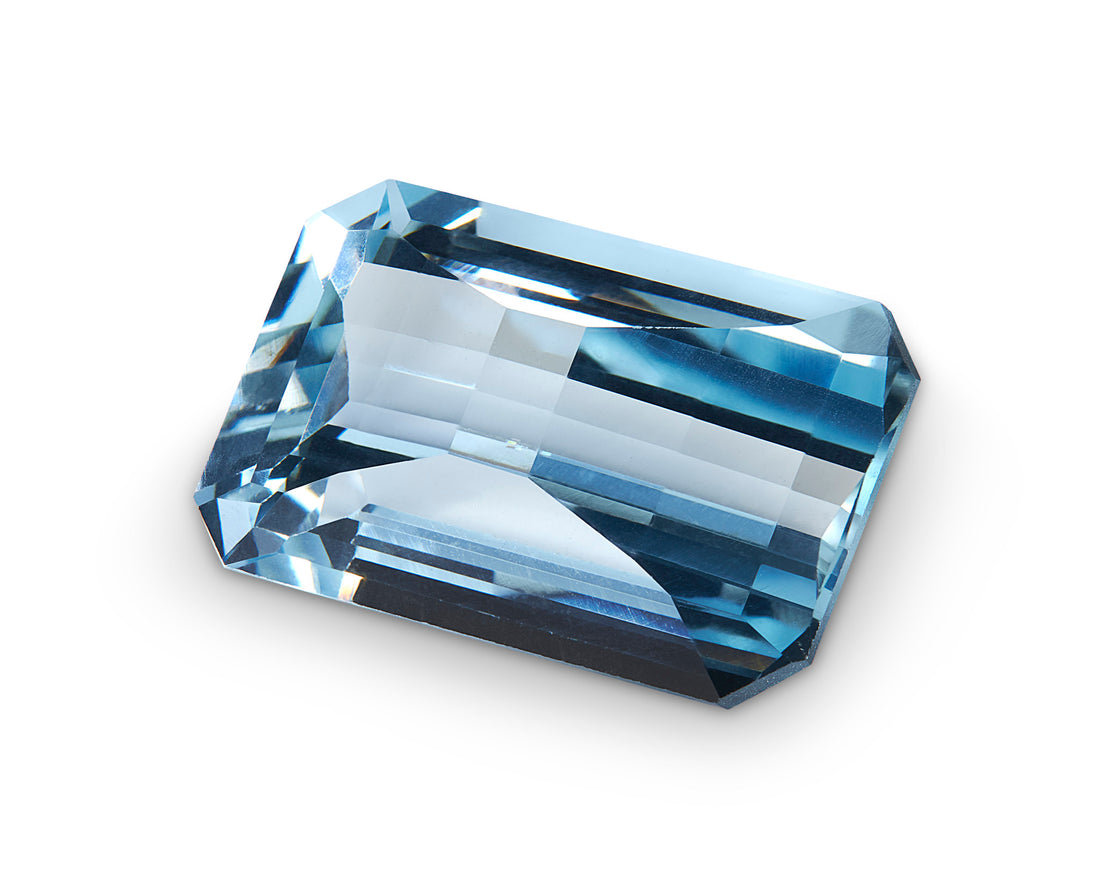 7.27ct Aquamarine Fancy Cut Brazil Origin