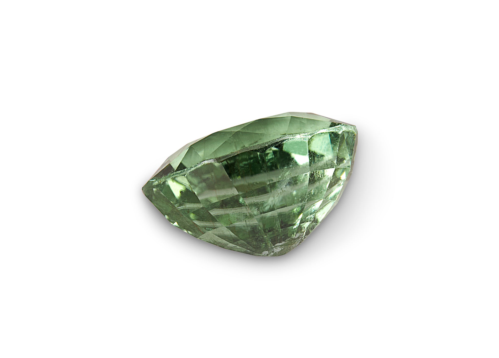 7.39ct Green Paraiba Tourmaline Oval Shape Mozambique Origin