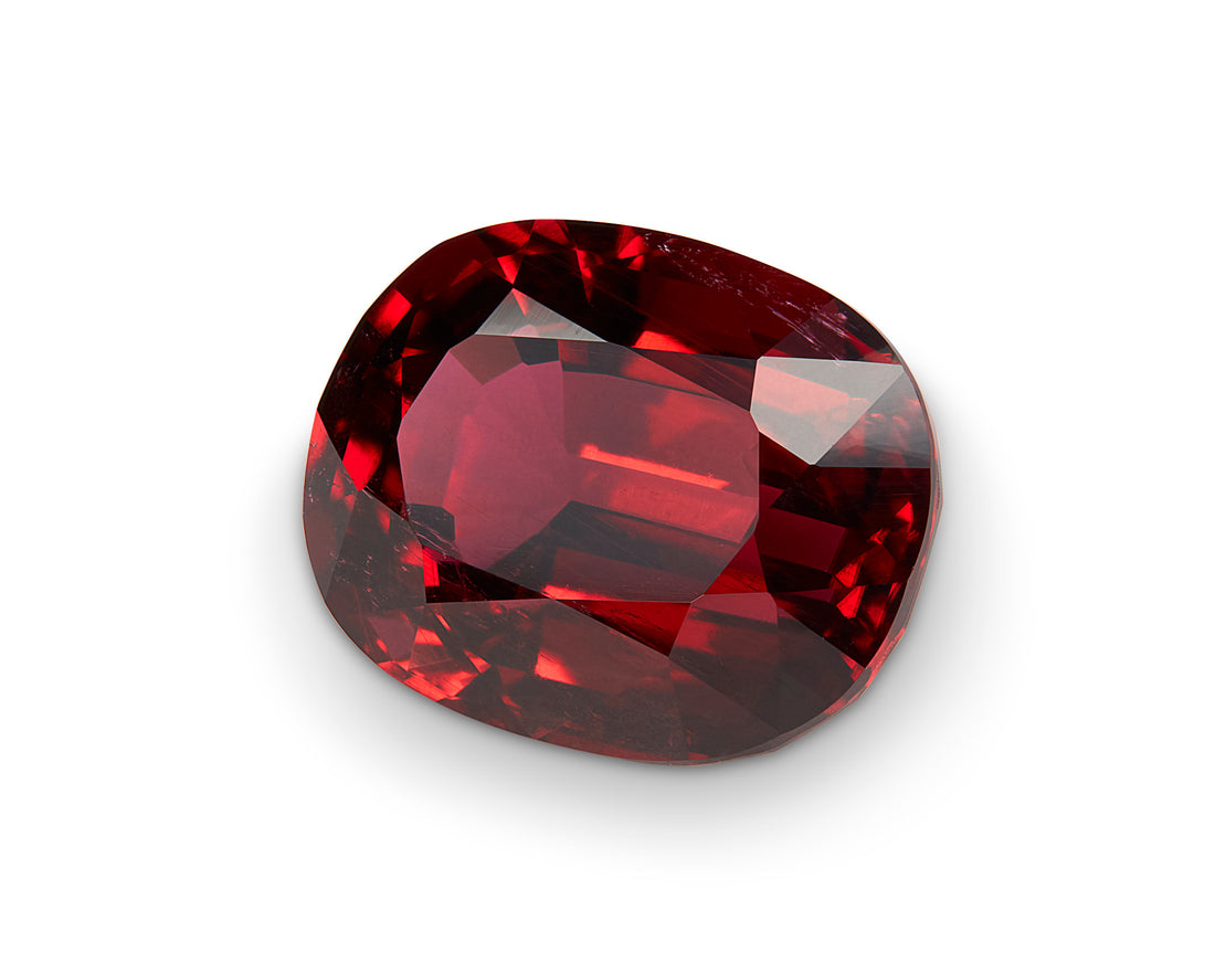 8.02ct Rubellite Tourmaline Cushion Cut