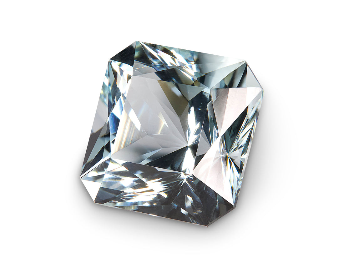 8.62ct Aquamarine Radiant Cut Brazil Origin