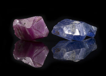 Ceylon Rough Sapphire Specimens