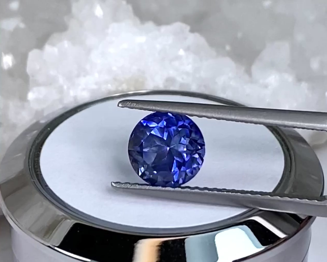 2.58ct Cornflower Blue Sapphire