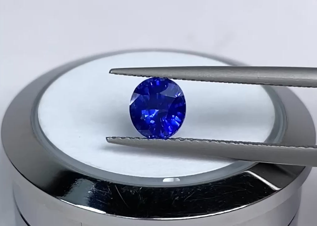 1.21ct Vivid Blue Sapphire