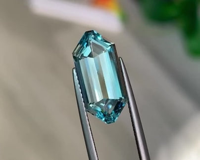 5.60ct Aquamarine Fancy Cut